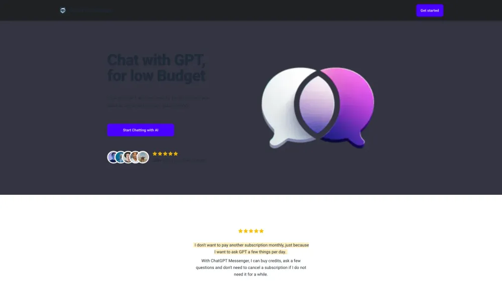 C website screenshot