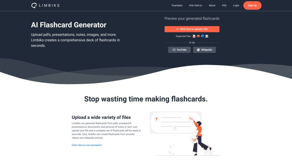 Limbiks Com website screenshot