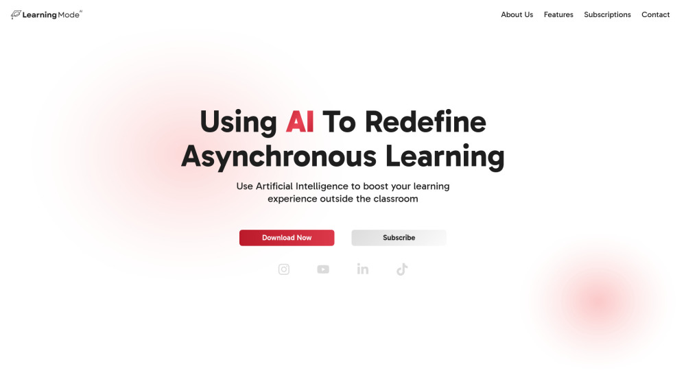 Youtube Ai Learning Mode website screenshot