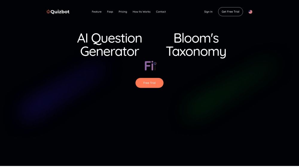Q website screenshot