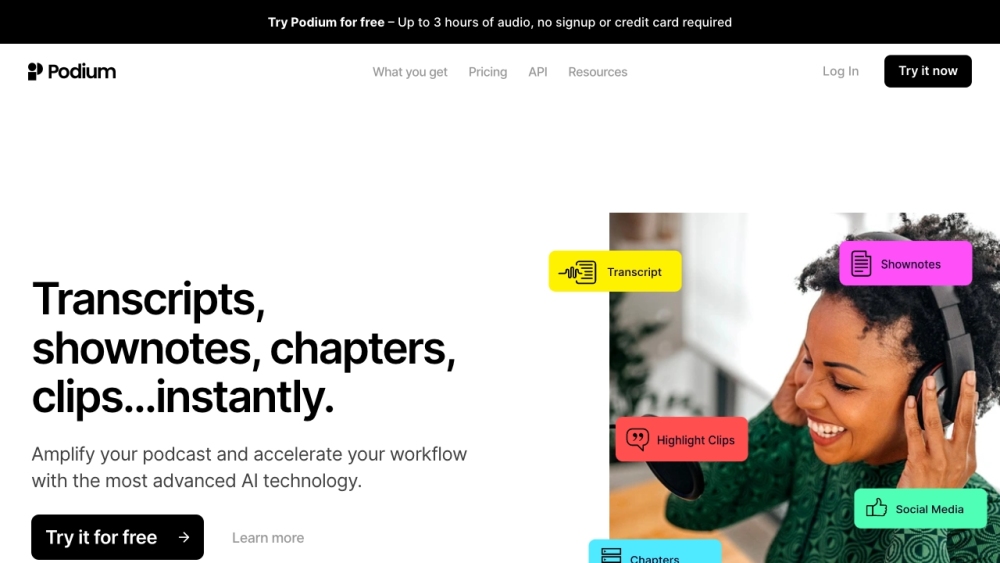 P website screenshot