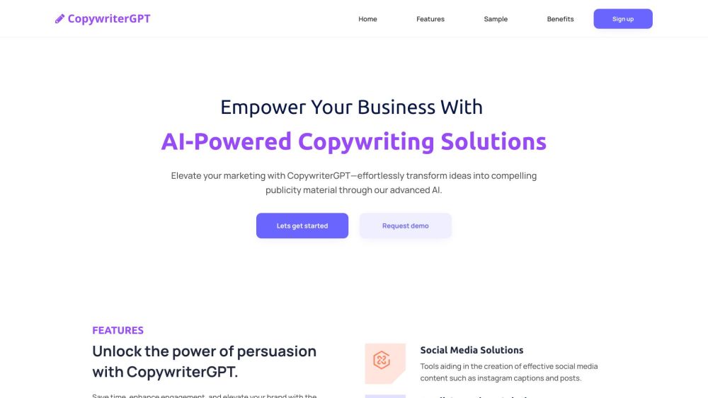 C website screenshot