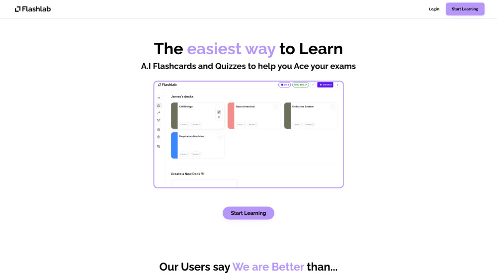 Flashlab Io website screenshot