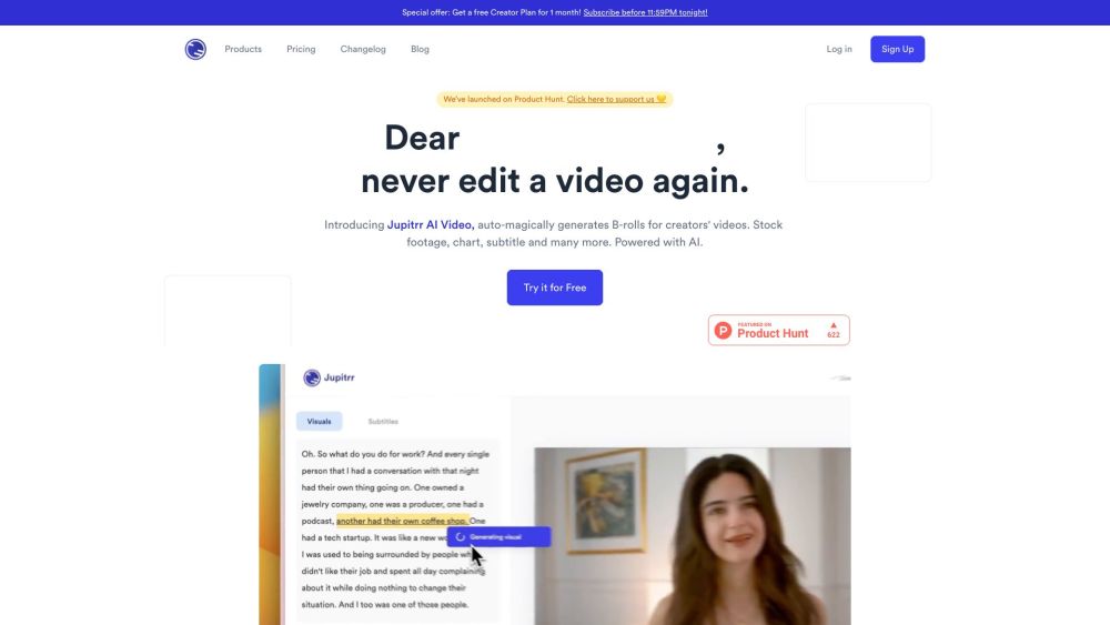 Jupitrr website screenshot