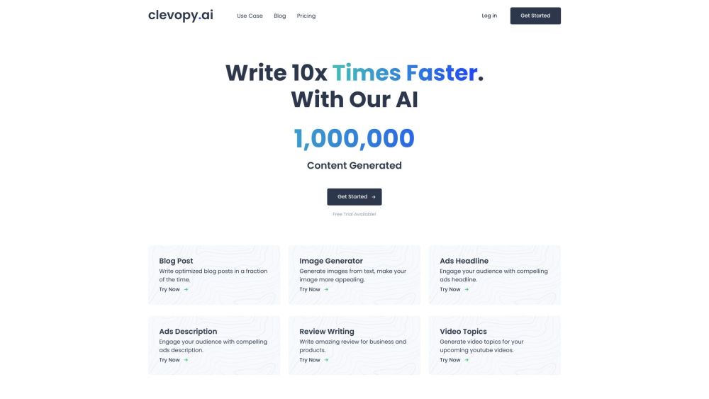 Clevopyai website screenshot