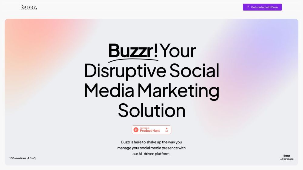 Buzzr website screenshot