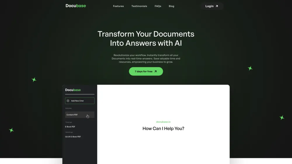 D website screenshot