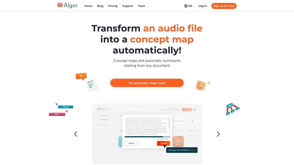 Algoreducation Com website screenshot