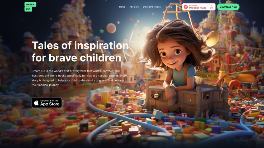 Dream Kid website screenshot