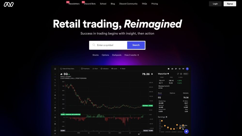 T website screenshot