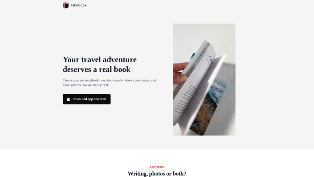 Kik Book website screenshot
