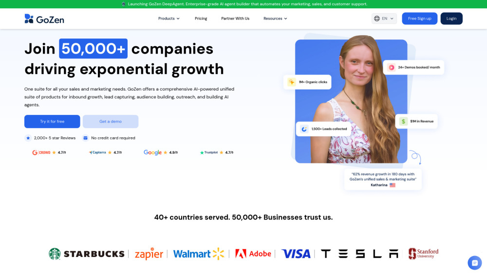 Gozen website screenshot