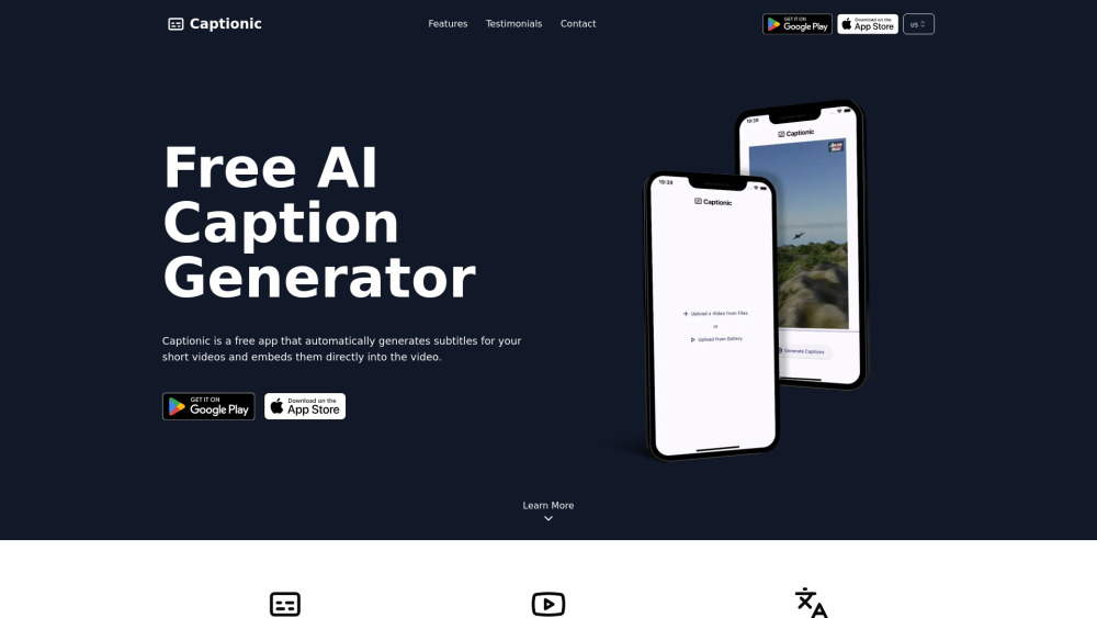 C website screenshot