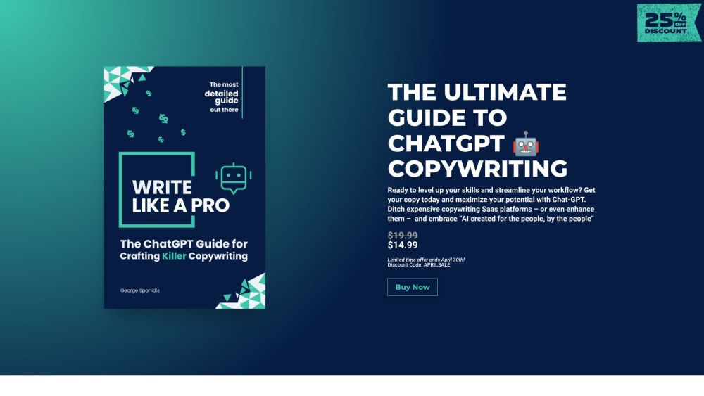 Write Like a Pro website screenshot