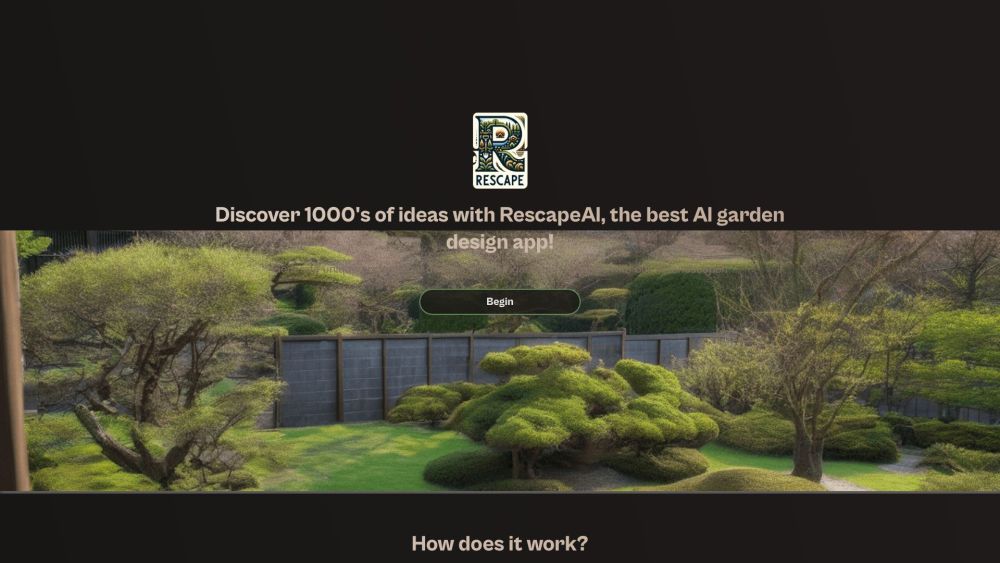 Rescape Ai website screenshot