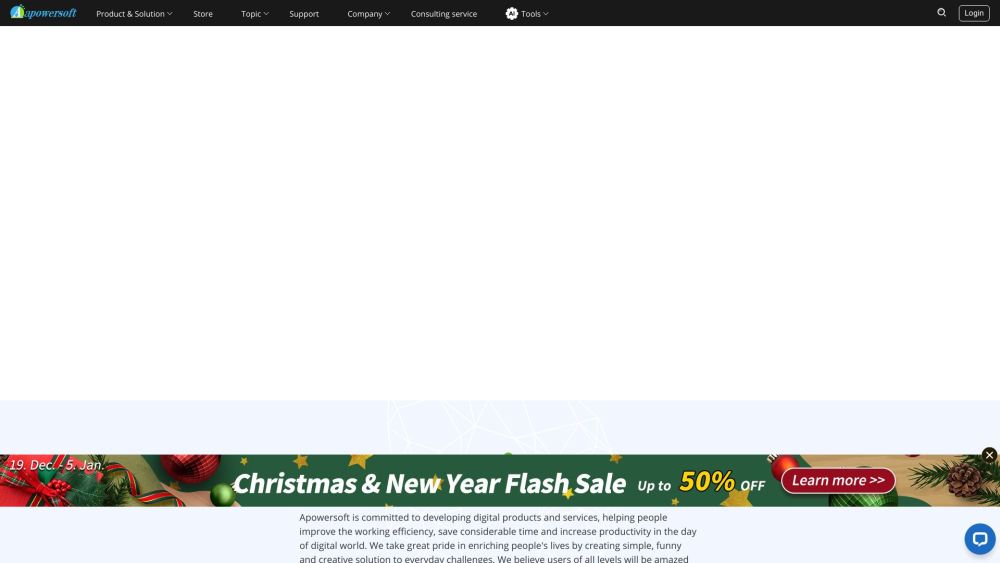 Apowersoft Com website screenshot
