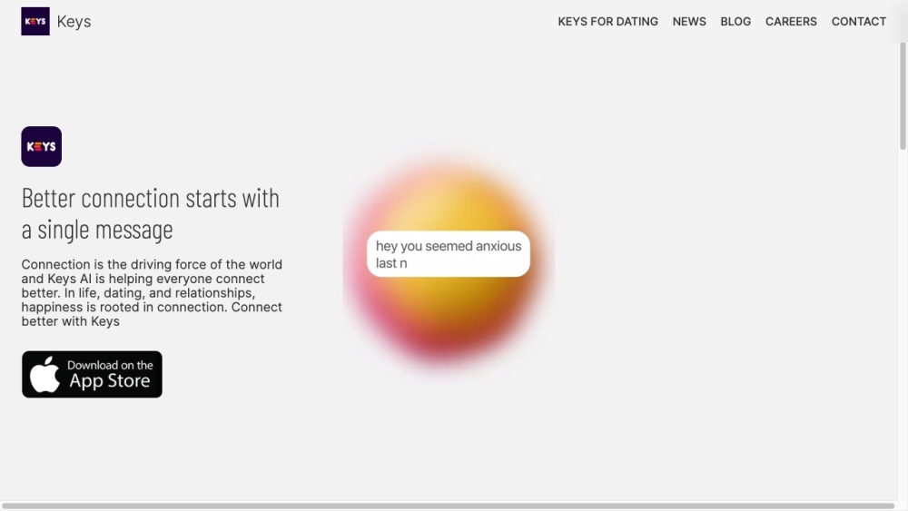 Thekeys website screenshot
