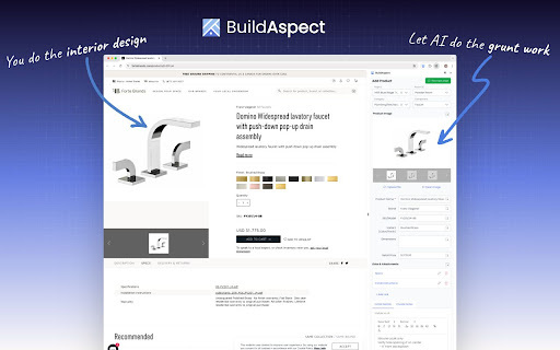 Buildaspect website screenshot