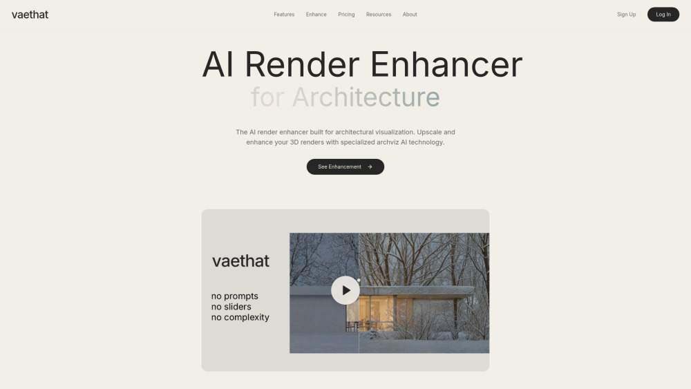 Vaethat website screenshot