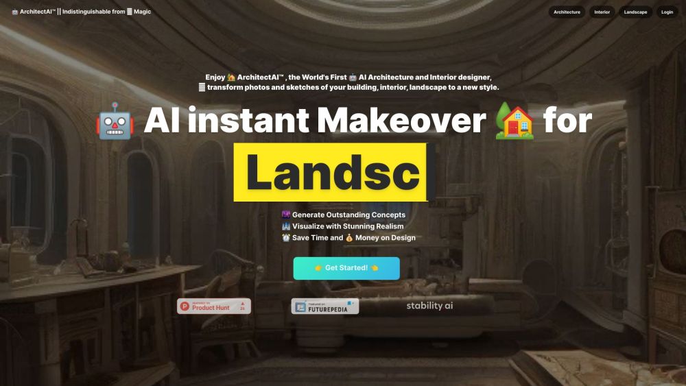 Architectai website screenshot