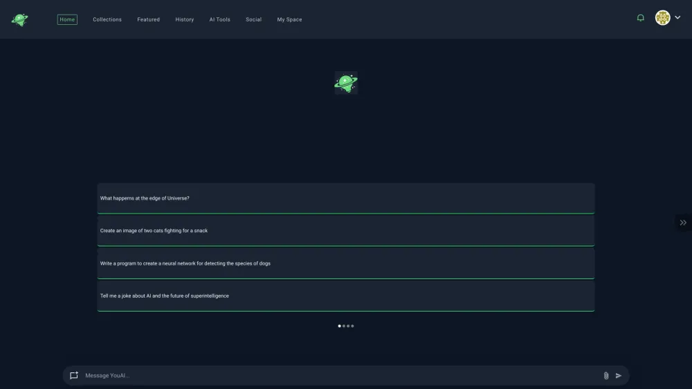 Ideaverseai website screenshot