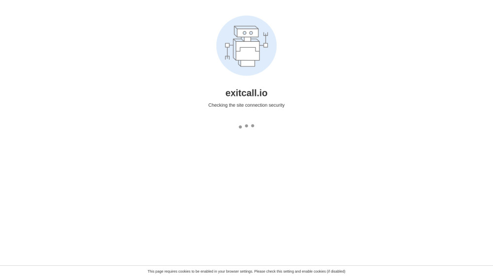 E website screenshot
