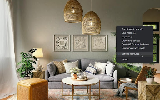 Send To Roomdeco website screenshot