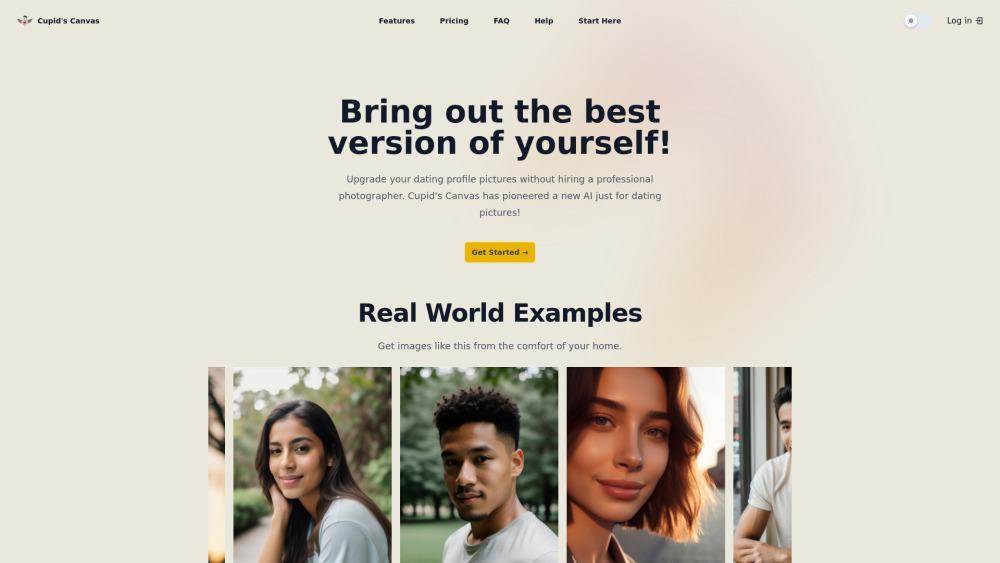 C website screenshot
