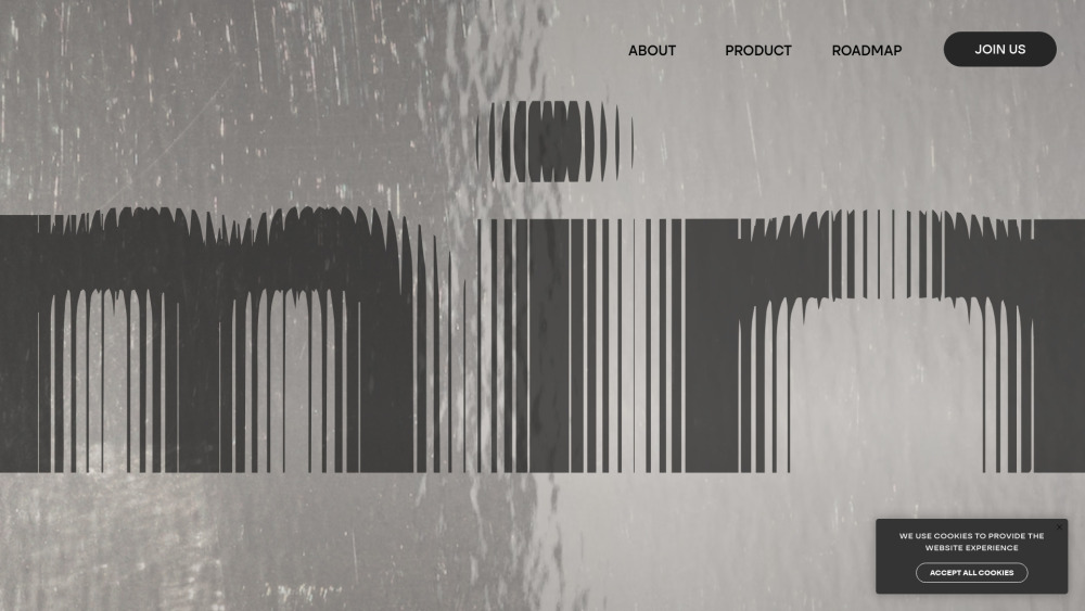 M website screenshot