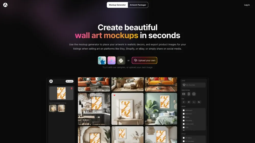 Artadum website screenshot