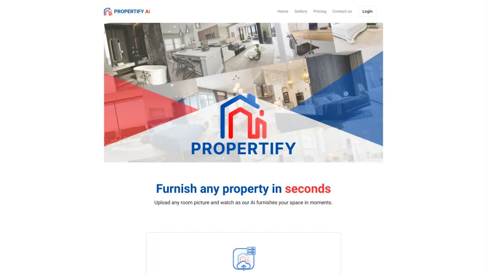 Propertify Ai website screenshot