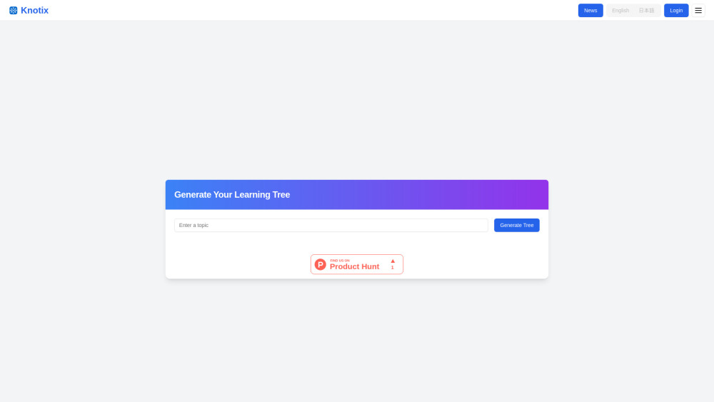 Knotix website screenshot