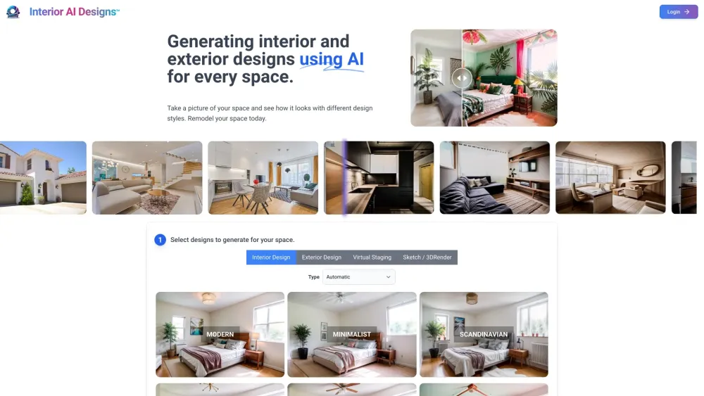 Interioraidesigns Com website screenshot