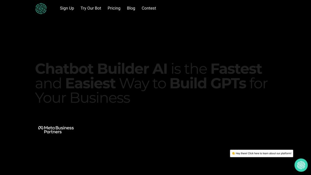 Chatgptbuilder Io website screenshot