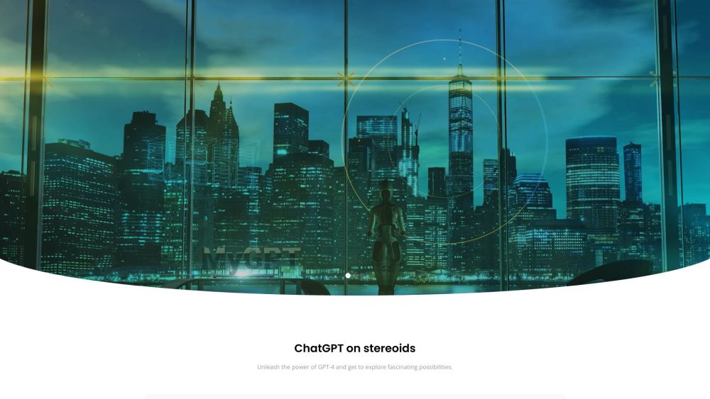Mygpt Link website screenshot