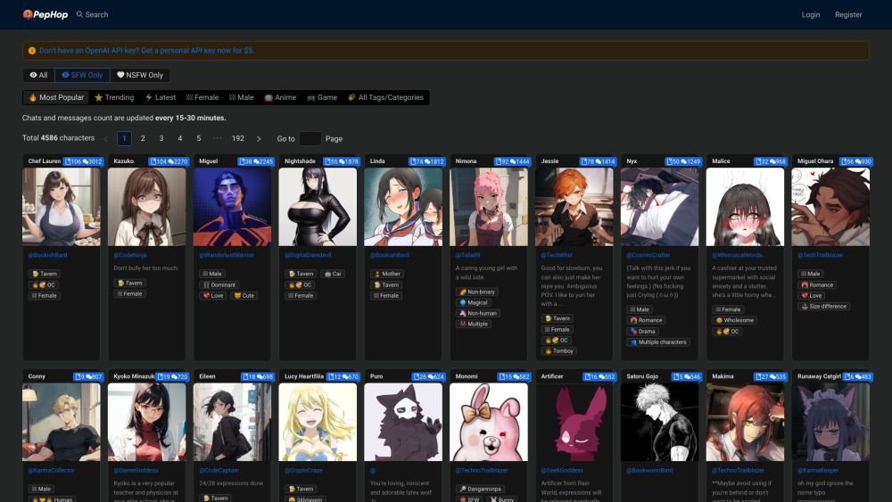 PepHop AI website screenshot
