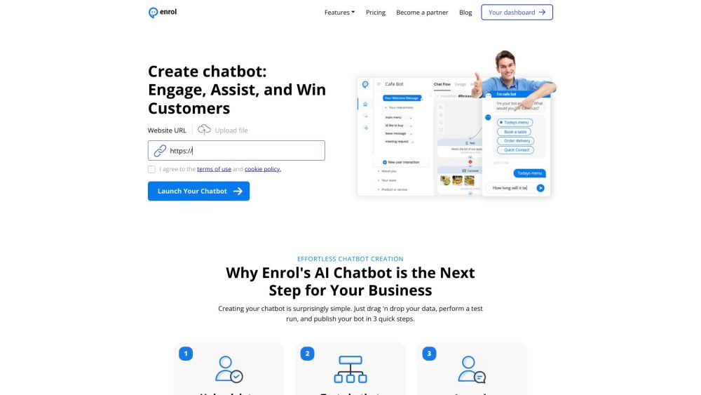 Enrol Ai website screenshot
