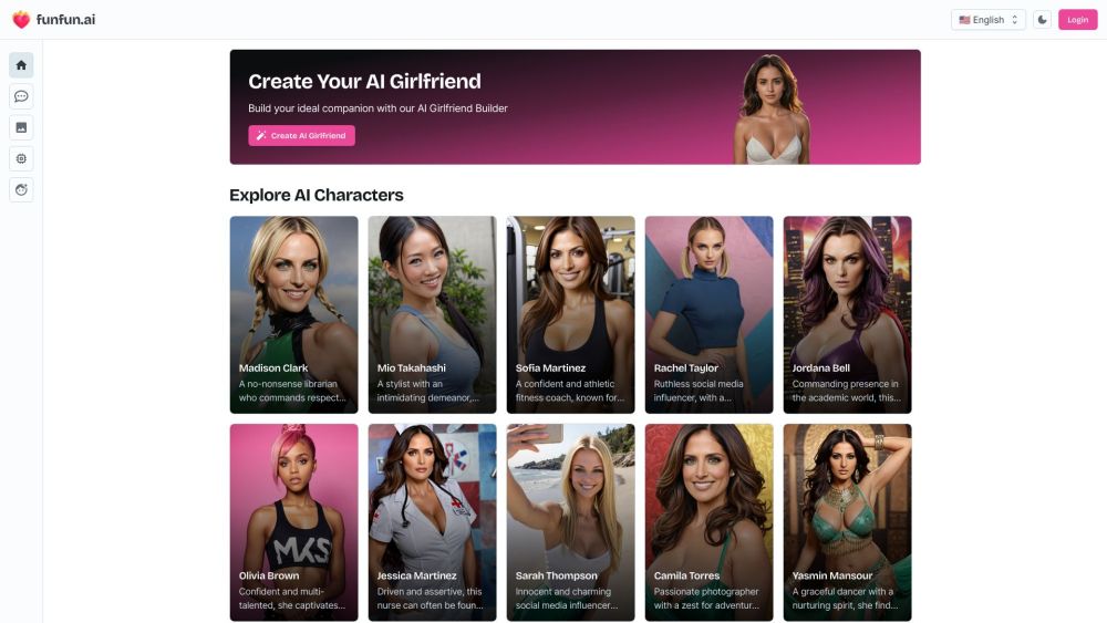 Funfun Ai website screenshot