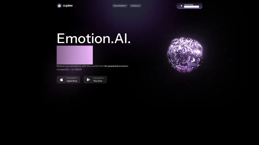 Cupiee website screenshot