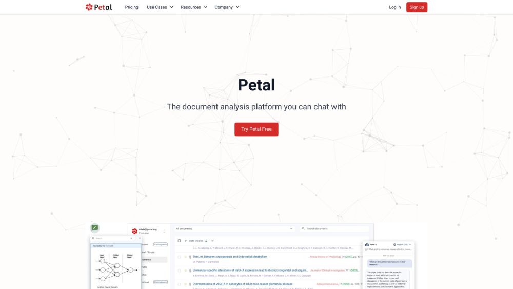 Ai Powered Document Analysis Platform website screenshot