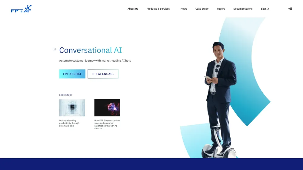 Fpt Ai website screenshot