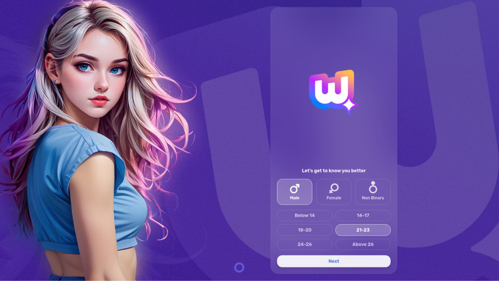 Wsup Ai Chat With Ai Characters website screenshot