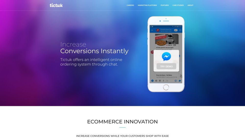 Tictuk Com website screenshot