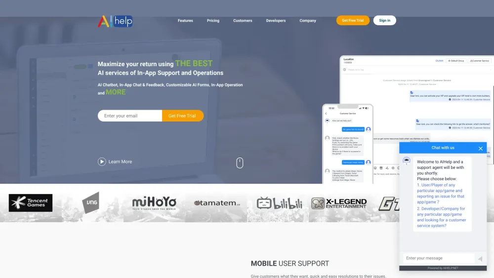Aihelpcn Net website screenshot