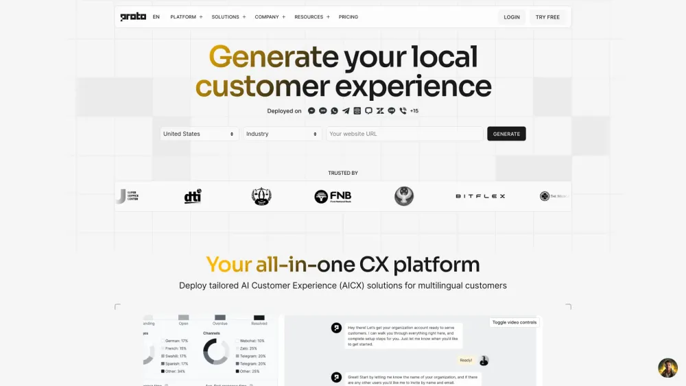 Proto Cx website screenshot