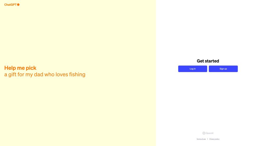 Chatgpt 4 website screenshot