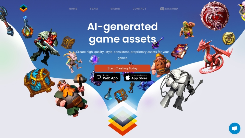 Scenario website screenshot