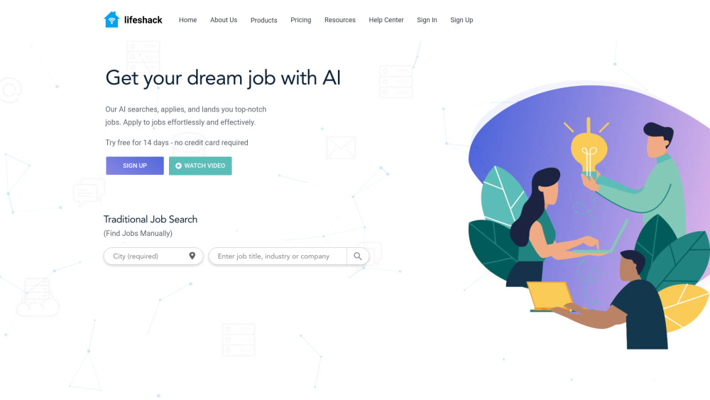 Lifeshack website screenshot