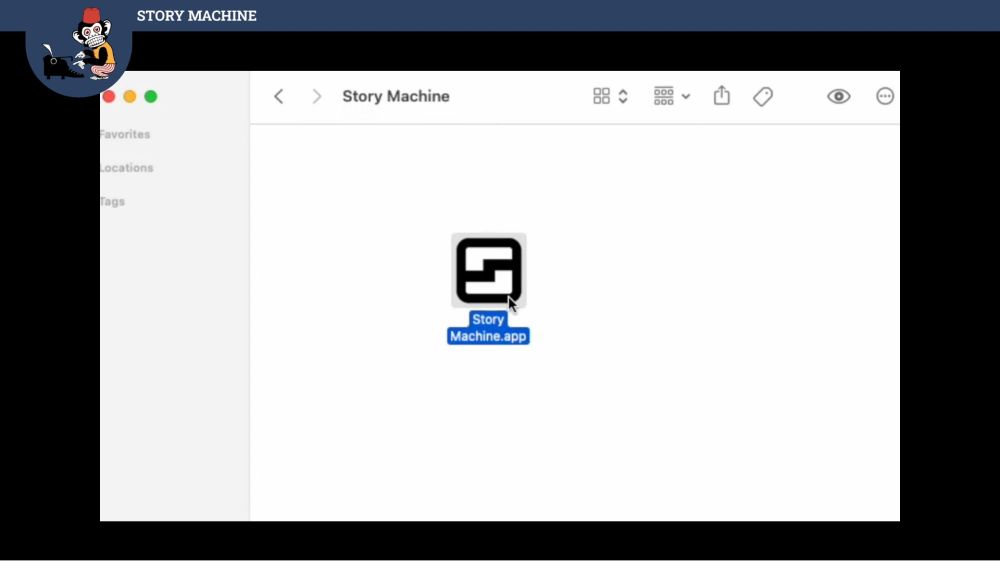 Story Machine website screenshot