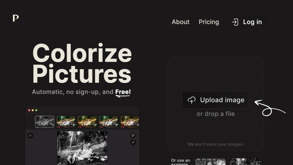 Palette Fm website screenshot